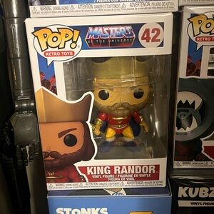 Funko Pop! Retro Toys King Randor Figure - Red and Gold